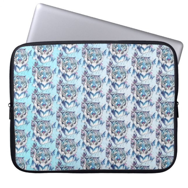 Tiger Laptopschutzhülle (Vorderseite)