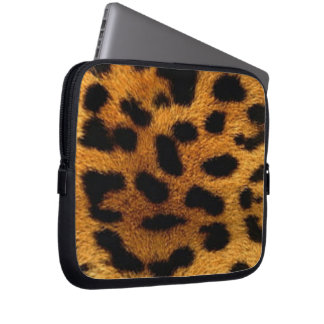 Tiger-Leder-Neopren-Laptop-Hülle 10 Zoll Laptopschutzhülle