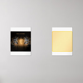 Tiger-Leinwand Bilderwand Sets