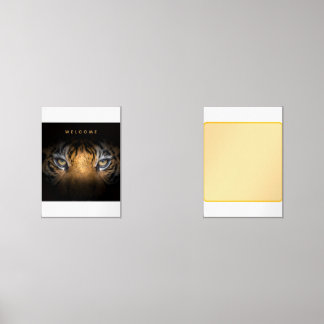 Tiger-Leinwand Bilderwand Sets