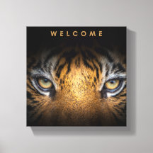 Tiger-Leinwand