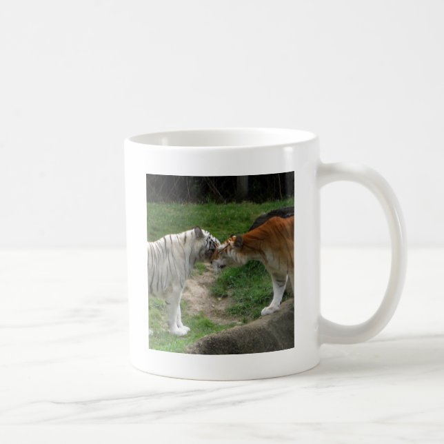 Tiger-Liebe Kaffeetasse (Rechts)