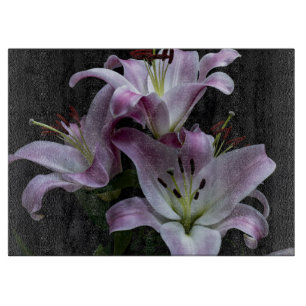Tiger Lilies Cutting Board Schneidebrett