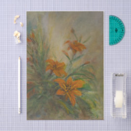Tiger Lilies Seidenpapier
