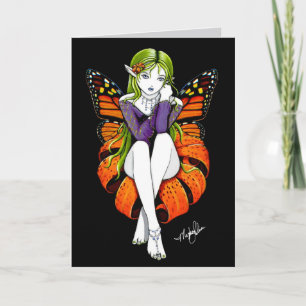 Tiger Lillith Blume Fairy Card Karte