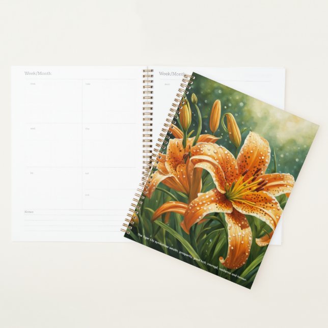 Tiger Lily Calendar Planer (Anzeige)
