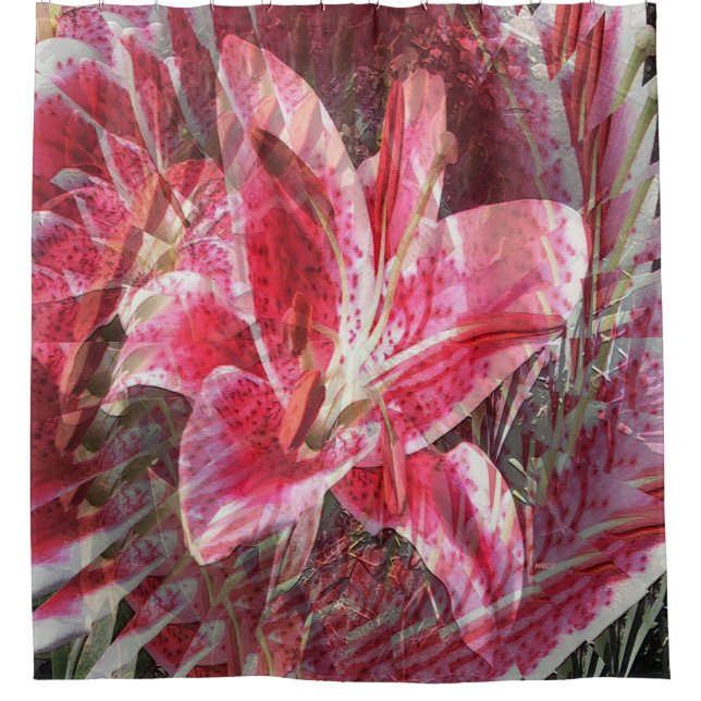 Tiger Lily....... Duschvorhang (Vorderseite)