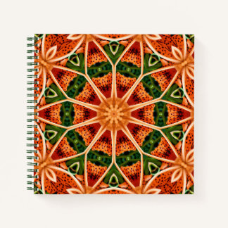 TIGER LILY MANDALA JOURNAL NOTIZBUCH