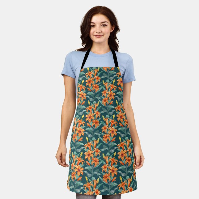 Tiger Lily Schürze (Getragen)