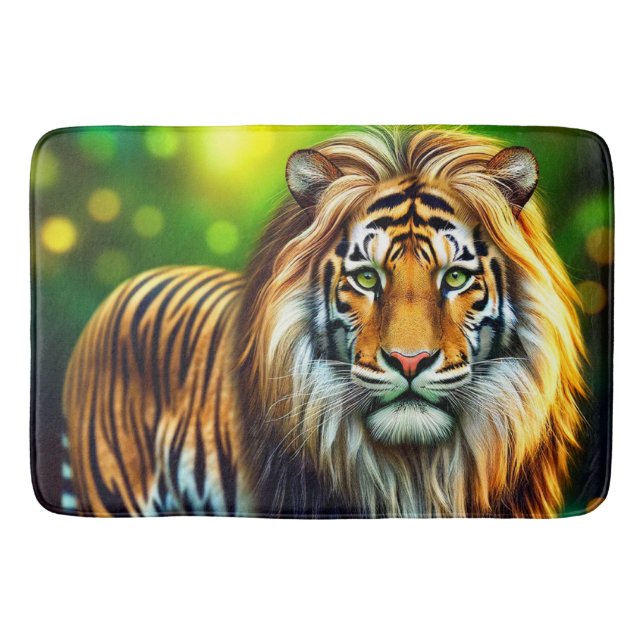 Tiger Lion Hybrid Badematte (Vorderseite)