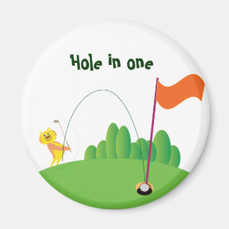 Tiger: Loch in One Magnet