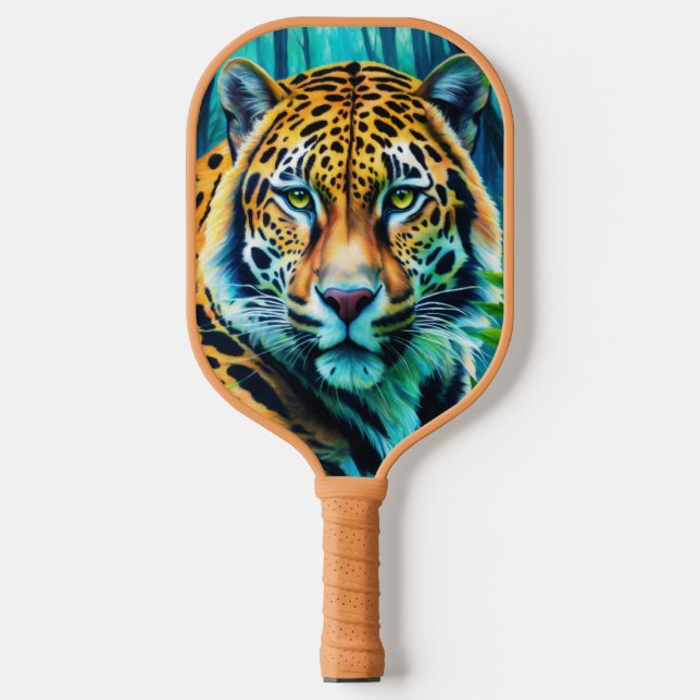 Tiger Logo Protective Neoprene Cover Pickleball Schläger (Vorderseite)
