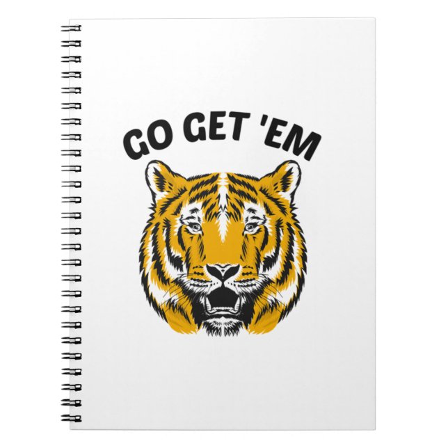 TIGER LOS GEHT'S NOTIZBLOCK (Vorderseite)