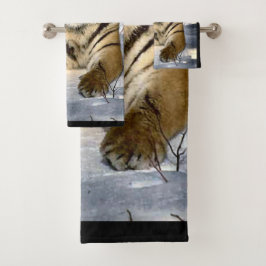 Tiger Lovers Badhandtuch Set