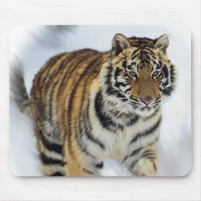 Tiger Lovers Kunst Mousepad (Vorne)
