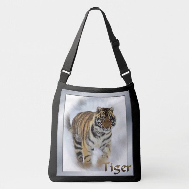 Tiger Lovers Tragetaschen Mit Langen Trägern (Vorderseite)