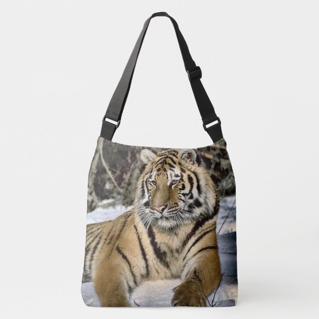 Tiger Lovers Tragetaschen Mit Langen Trägern (Vorderseite)