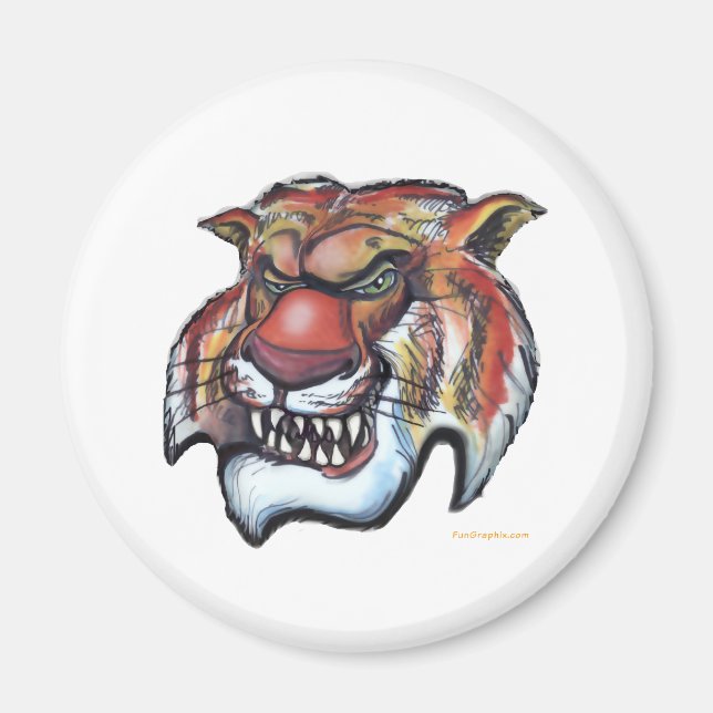 Tiger Magnet (Vorne)