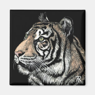Tiger-Magnet #3 Magnet