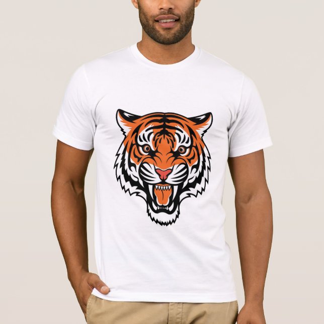 Tiger Majesty T-Shirt (Vorderseite)