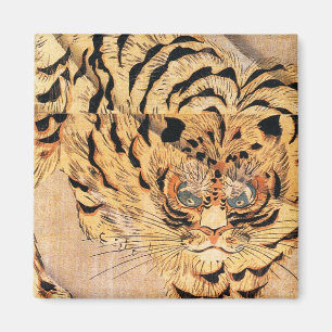 Tiger-Malerei Magnet