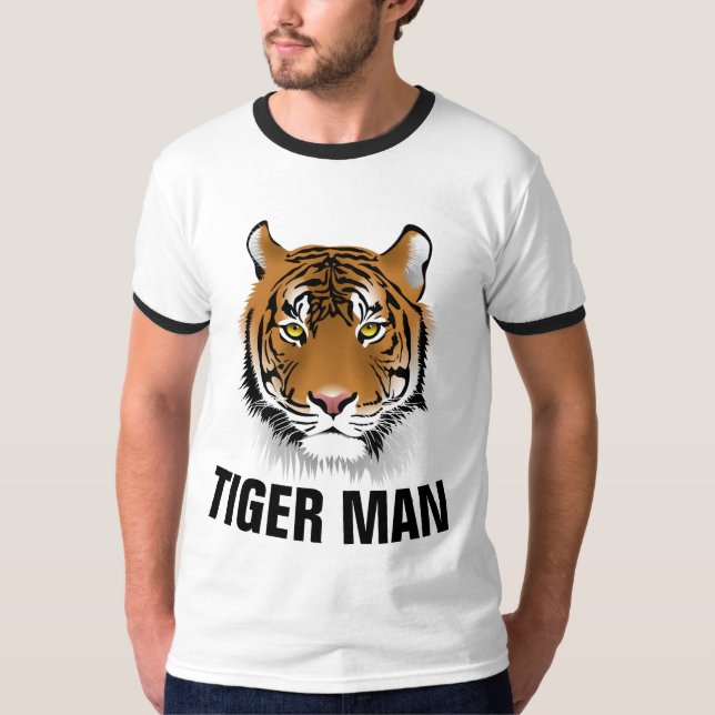 TIGER MAN MEN-T - Shirt (Vorderseite)