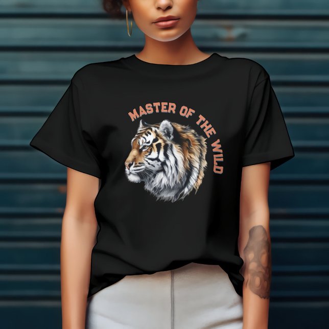 Tiger Master of the Wild T-Shirt (Von Creator hochgeladen)