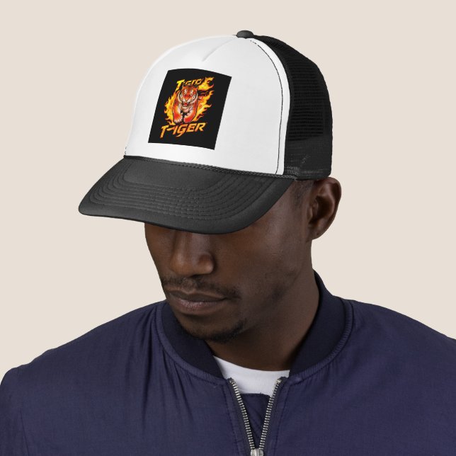 Tiger Men Trucker Hat Truckerkappe (Beispiel)