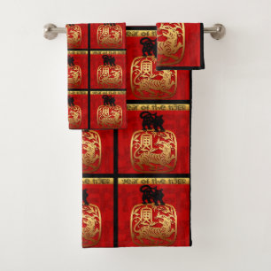 Tiger mignon chinois année Zodiac Anniversaire Ba