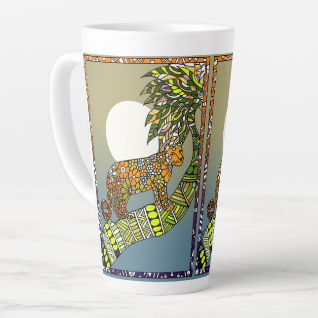 Tiger Milchtasse (Linke Ecke)