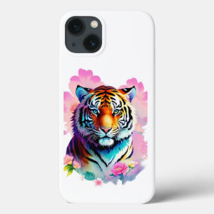 Tiger mit Blume Case-Mate iPhone Hülle