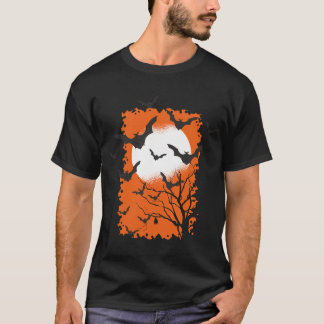 Tiger mit Dreieckssymbol nach unten zeigend. T-Shirt
