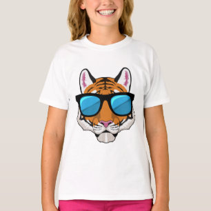 Tiger mit Sonnenbrille T-Shirt