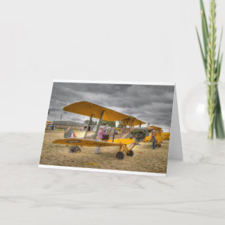 Tiger Moth 80 Jahre Jubiläum Fliege-in Karte