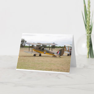 Tiger Moth 80 Jubiläum Fly-in Karte