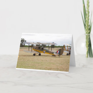 Tiger Moth 80 Jubiläum Fly-in Karte