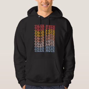 Tiger Moth Groovy Retro Hoodie