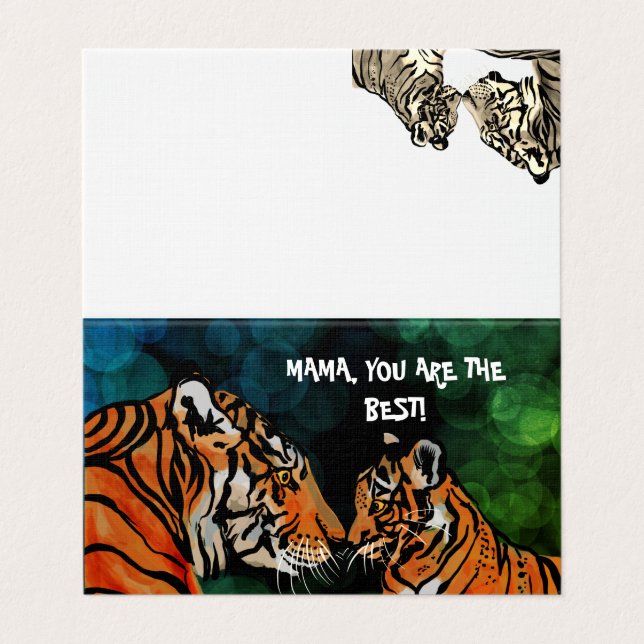 Tiger Mum (Außenseite Aufgefaltet)