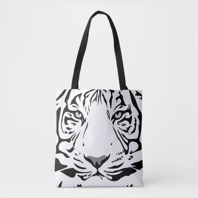 Tiger-Muster Tasche (Vorderseite)