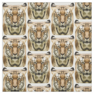 Tiger-Nah-Up-Gewebe Stoff