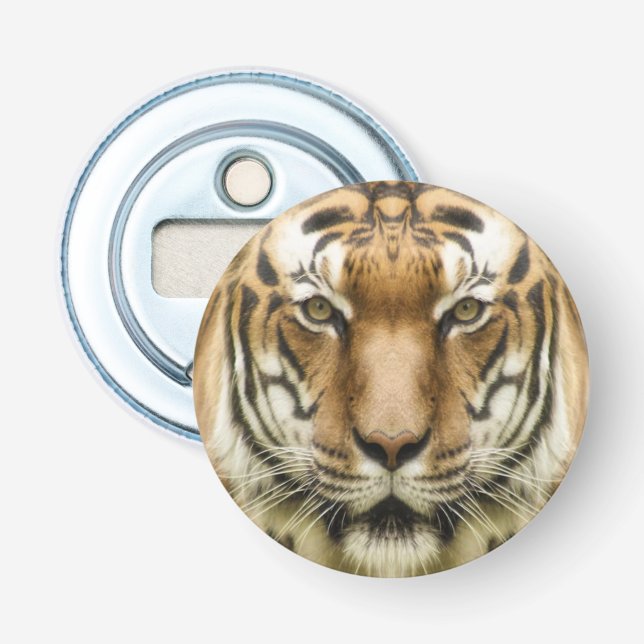 Tiger-Nahaufnahmeflaschenöffner Flaschenöffner (Vorderseite)