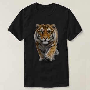 Tiger nähert sich T-Shirt