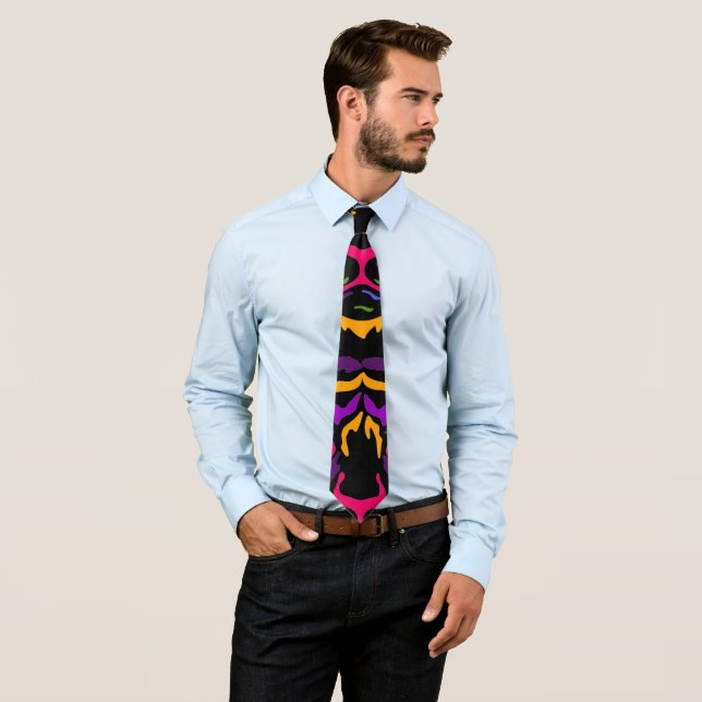 Tiger Necktie Krawatte (Beispiel)