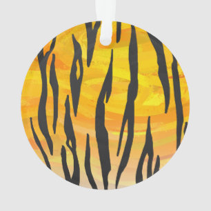 Tiger noir et orange