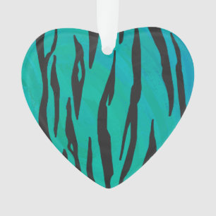 Tiger noir et Turquoise