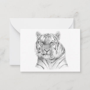 Tiger Note Card Mitteilungskarte