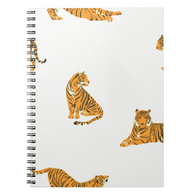 Tiger-Notebook "Fierce" Notizblock (Vorderseite)