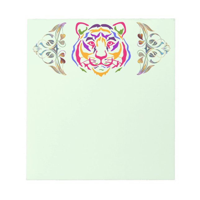 Tiger Notepad Notizblock (Vorderseite)
