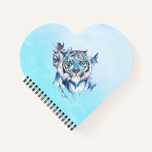 Tiger Notizbuch (Vorderseite)