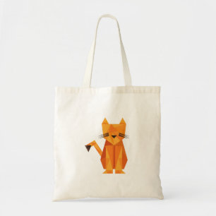 Tiger Oragami Tragetasche